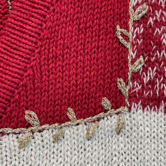 BOBBIE BROOKS Women’s 18W/20W Red Vest Scottie Dog Ugly Christmas Sweater - Picture 16 of 16